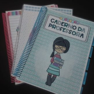 Planner docente / caderno da professora - 2025 - datado (PDF e PPTX)