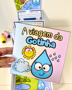 História na caixa: A viajem Da Gotinha