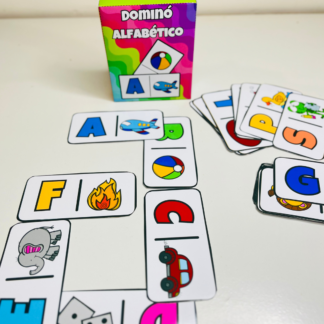 Dominó Alfabético – Aprendizado Divertido e Eficiente