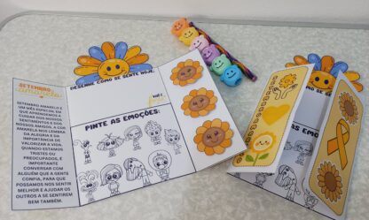 LAPBOOK SETEMBRO AMARELO – Conscientização e Aprendizado de Forma Lúdica! - Image 5