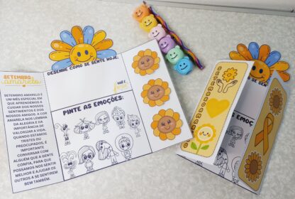 LAPBOOK SETEMBRO AMARELO – Conscientização e Aprendizado de Forma Lúdica! - Image 2