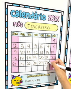Calendário coletivo