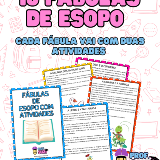 KIT 10 FÁBULAS DE ESOPO
