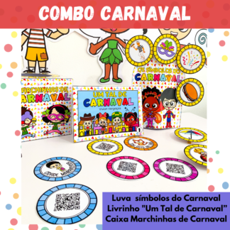 Carnaval - Combo 3 materiais