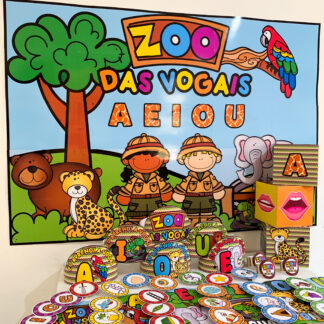 Kit Zoo das Vogais