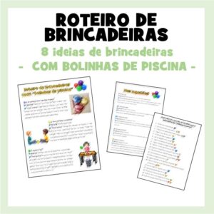 Roteiro de Brincadeiras com Bolinhas – Educação Infantil