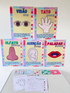 Painel os 5 sentidos