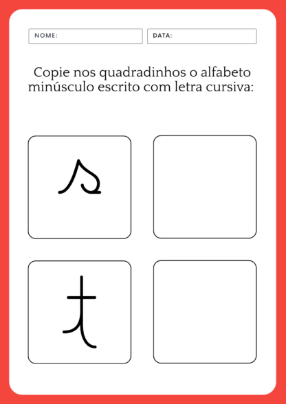Caderno de letra cursiva - Image 7
