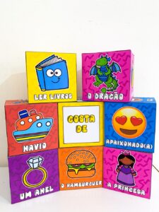 🎲Dados para Formação de Frases 🎲