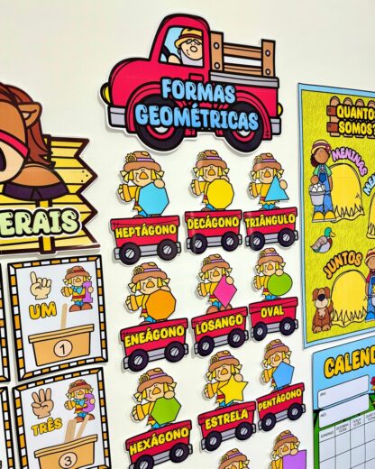 🐄 Kit Ornamentação Sala de Aula - Tema Fazendinha 🌾 - Image 9