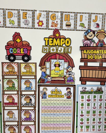 🐄 Kit Ornamentação Sala de Aula - Tema Fazendinha 🌾 - Image 8