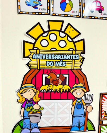 🐄 Kit Ornamentação Sala de Aula - Tema Fazendinha 🌾 - Image 5