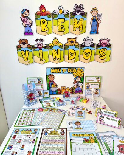 🐄 Kit Ornamentação Sala de Aula - Tema Fazendinha 🌾 - Image 2