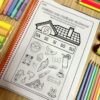 Apostila Casinha das Famílias Silábicas – Alfabetização de Forma Divertida! 🏠🔤 - Image 5
