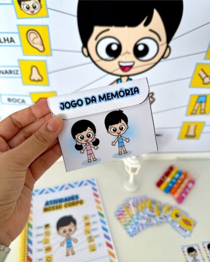 🧍‍♀️🧍‍♂️ Kit Tema Nosso Corpo 🌟 - Image 2