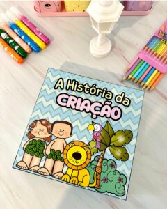 📖 Livro na Caixa – A História da Criação