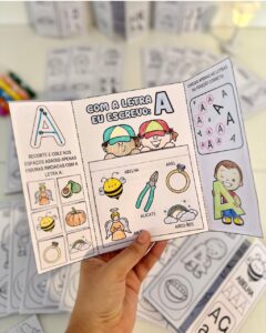 📚✨ LAPBOOK DO ALFABETO ✨📚