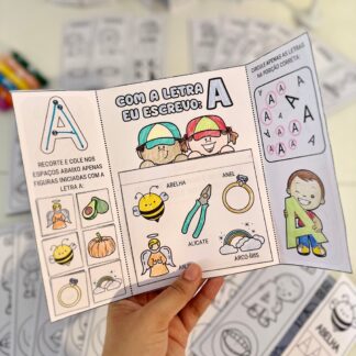 📚✨ LAPBOOK DO ALFABETO ✨📚
