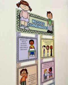 📚✨ Painel Nossos Combinados da Turma + Livrinho Interativo 🎨📖