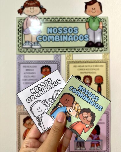 📚✨ Painel Nossos Combinados da Turma + Livrinho Interativo 🎨📖 - Image 3