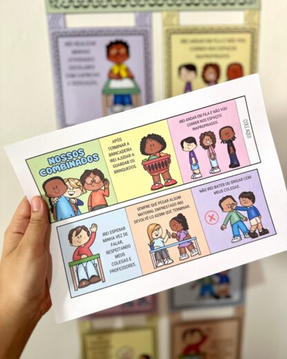 📚✨ Painel Nossos Combinados da Turma + Livrinho Interativo 🎨📖 - Image 5