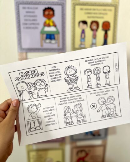📚✨ Painel Nossos Combinados da Turma + Livrinho Interativo 🎨📖 - Image 6