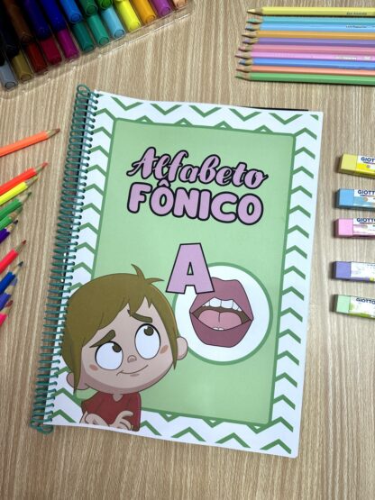 🔤✨ Apostila Alfabeto Fônico 📚🖍️