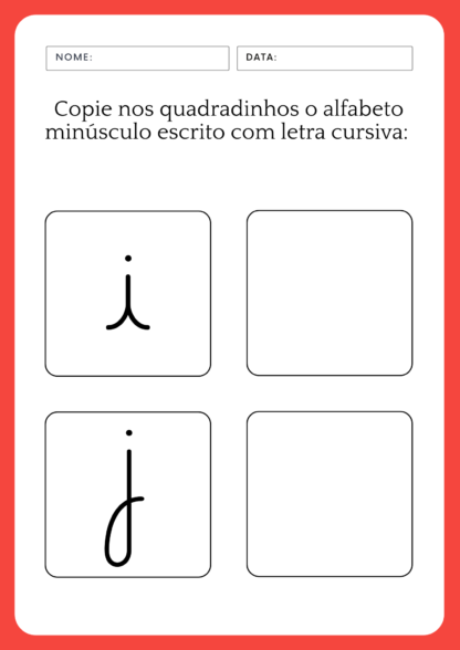 Caderno de letra cursiva - Image 4