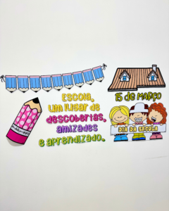 Painel Dia da Escola