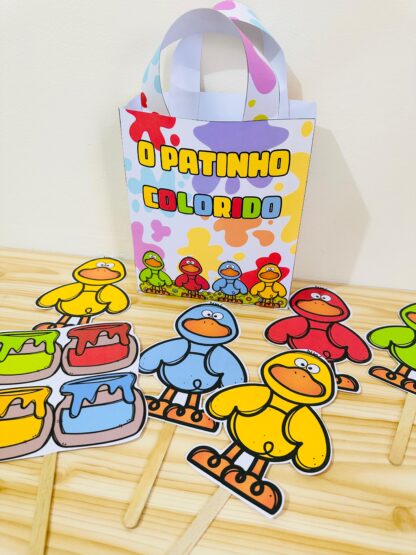 Sacola Musical “O Patinho Colorido” - Musicalização