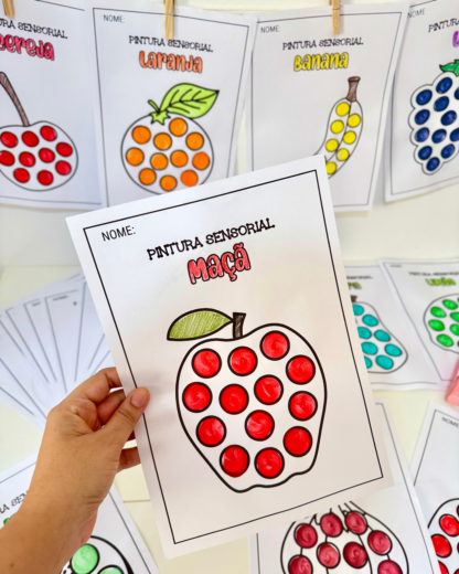 Pintura Sensorial Frutas - Image 6