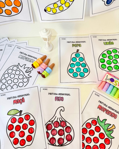 Pintura Sensorial Frutas - Image 3