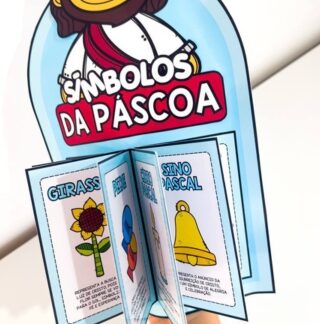 Luva Livro Símbolos da Páscoa