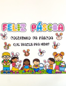 PAINEL DE PÁSCOA COELHINHOS
