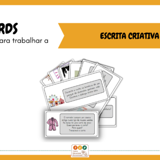 Cards para exercícios de Escrita Criativa