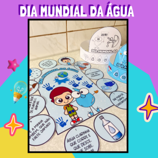 LUVA INTERATIVA +COROA CRIATIVA - DIA DA ÁGUA