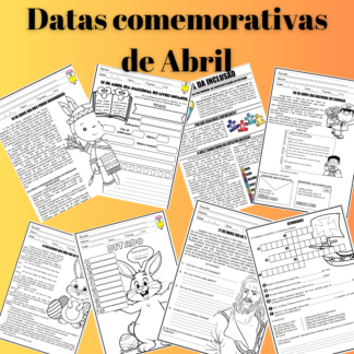 DATAS COMEMORATIVAS DE ABRIL