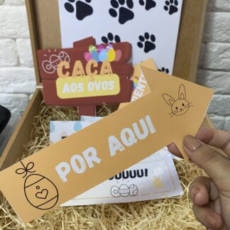 Kit de Páscoa Caça aos ovos