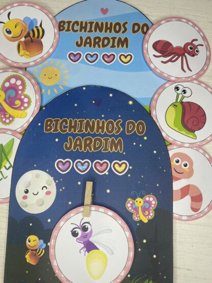 Luva da música bichinhos do jardim