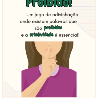PROIBIDO! - Jogo de cartas