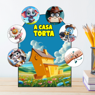 Kit Luva de História A Casa Torta – Propostas Lúdicas e Jogos