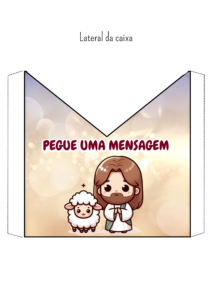 Caixa de mensagem cristã páscoa ensino fundamental I.