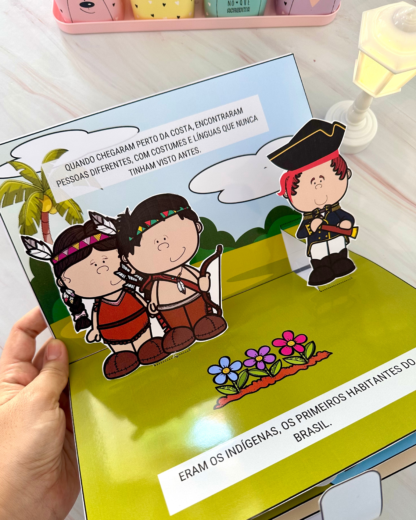 Livro 3D Descobrimento do Brasil - Image 3