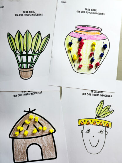 🎨 Atividade de Pintura – Dia dos Povos Indígenas - Image 3