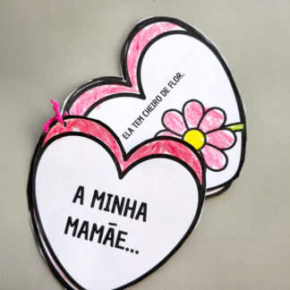 Cartão - Poema: Minha mamãe