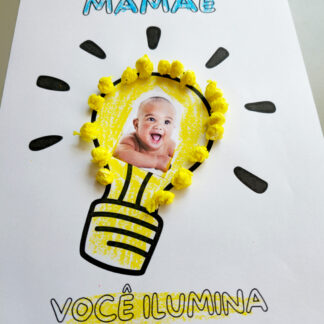 Atividade interativa Mamãe você ilumina minha vida