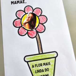 🌸💖 Atividade Dia das Mães – Mamãe, a flor mais linda do jardim