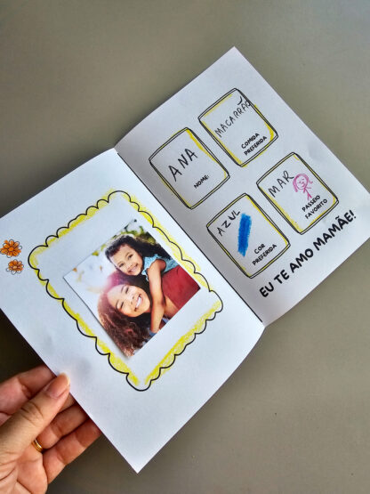 🌸💖 Cartão Dia das Mães – Preferências da Mamãe