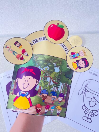 Branca de Neve e os Sete Anões - história na luva - Image 4