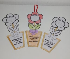 🎁 Atividade Palitoche – Vaso de Flor para o Dia das Mães